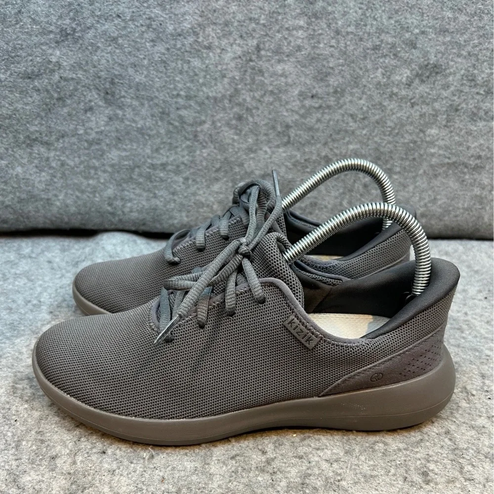 Kizik Lima Women's Sneakers Gray Casual Walking Slip On Hands Free Shoes 8.5‎